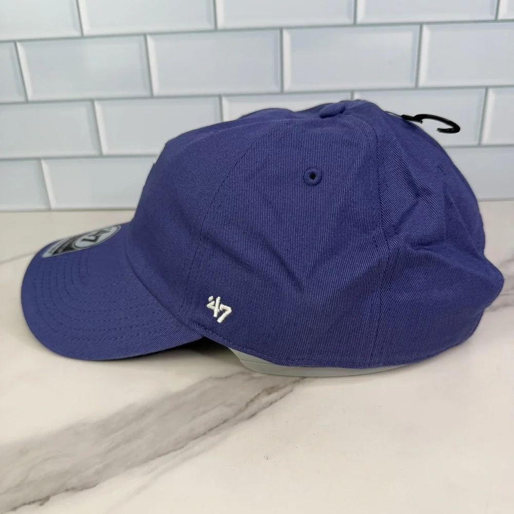 Texas Rangers Hat Cap Strap Back Mens One Size‎ Blue White MLB Baseball Dad Hat